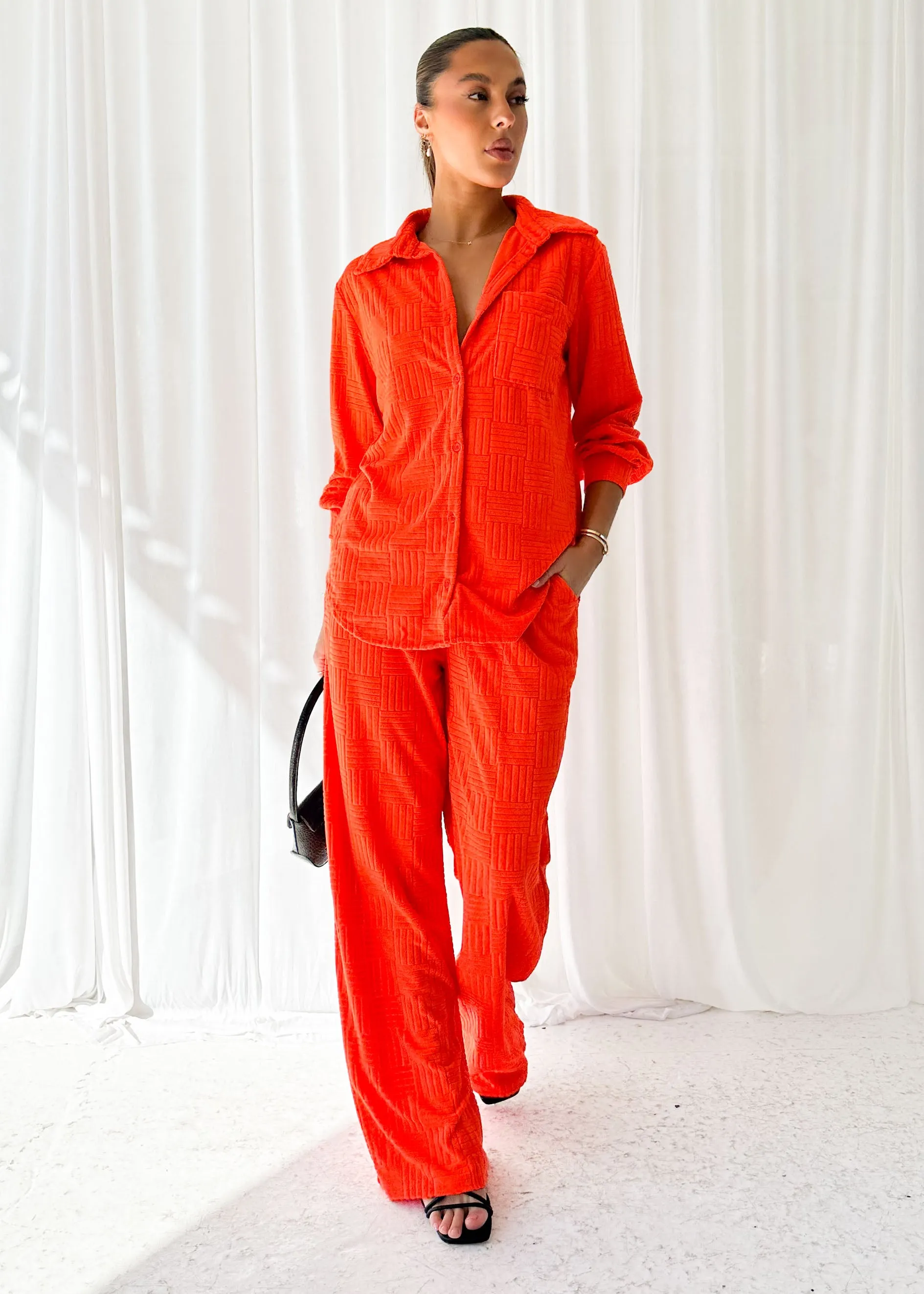 Kauia Pants - Tangerine