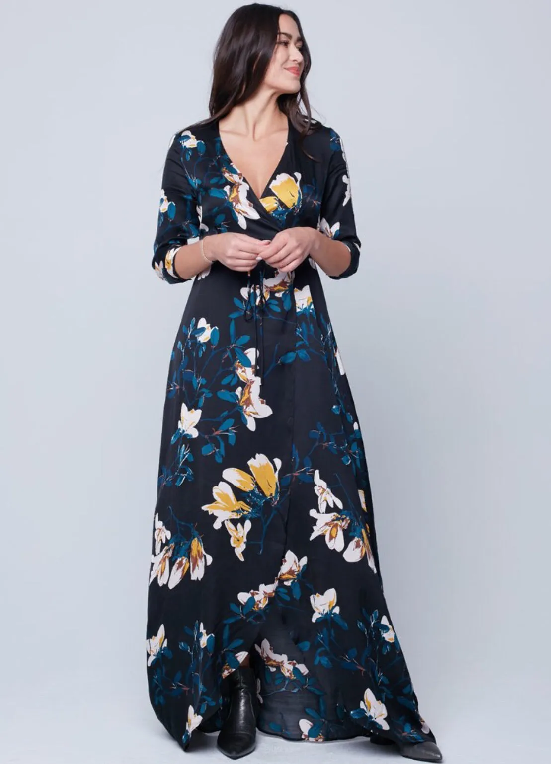 Kayla wrap dress