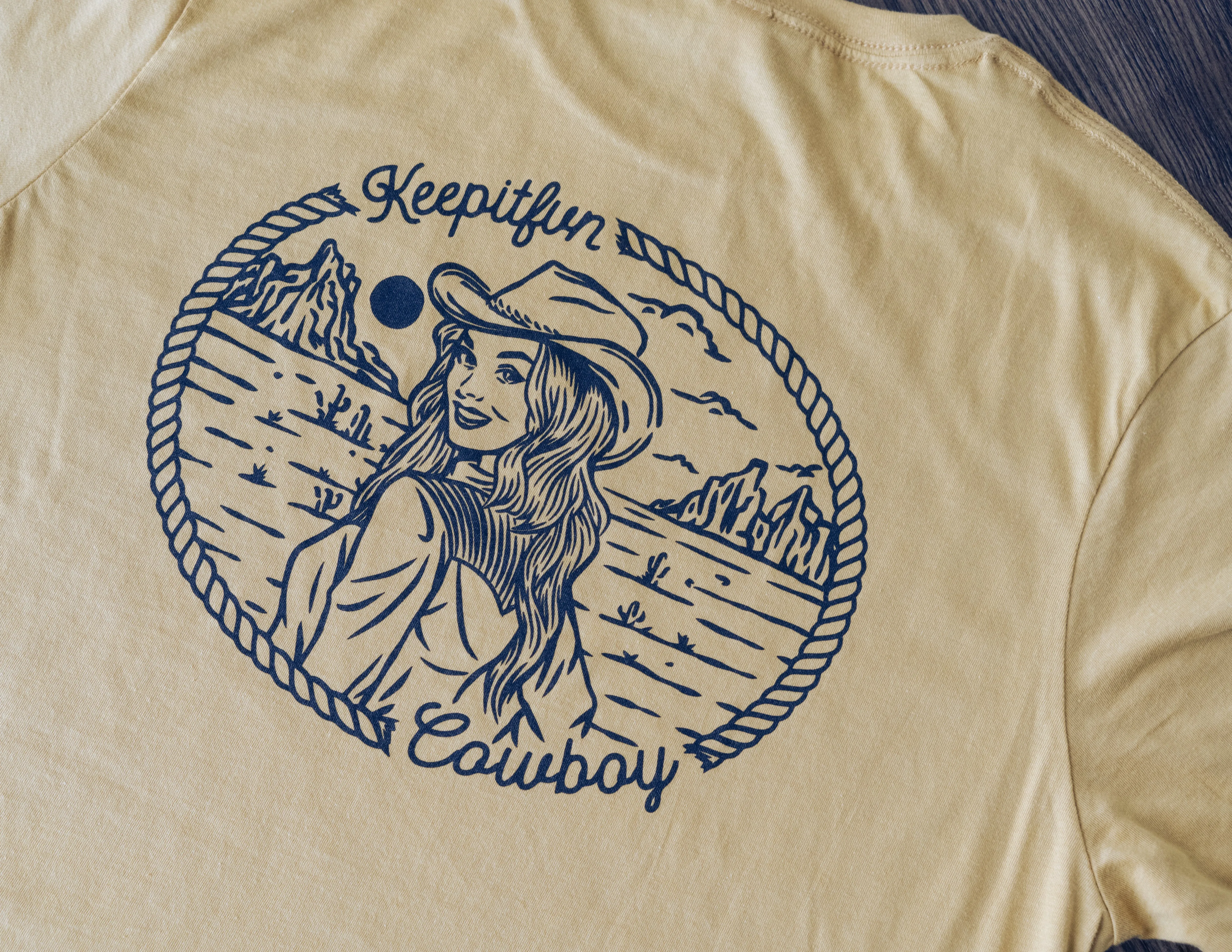 KEEPITFVN COWBOY! TEE