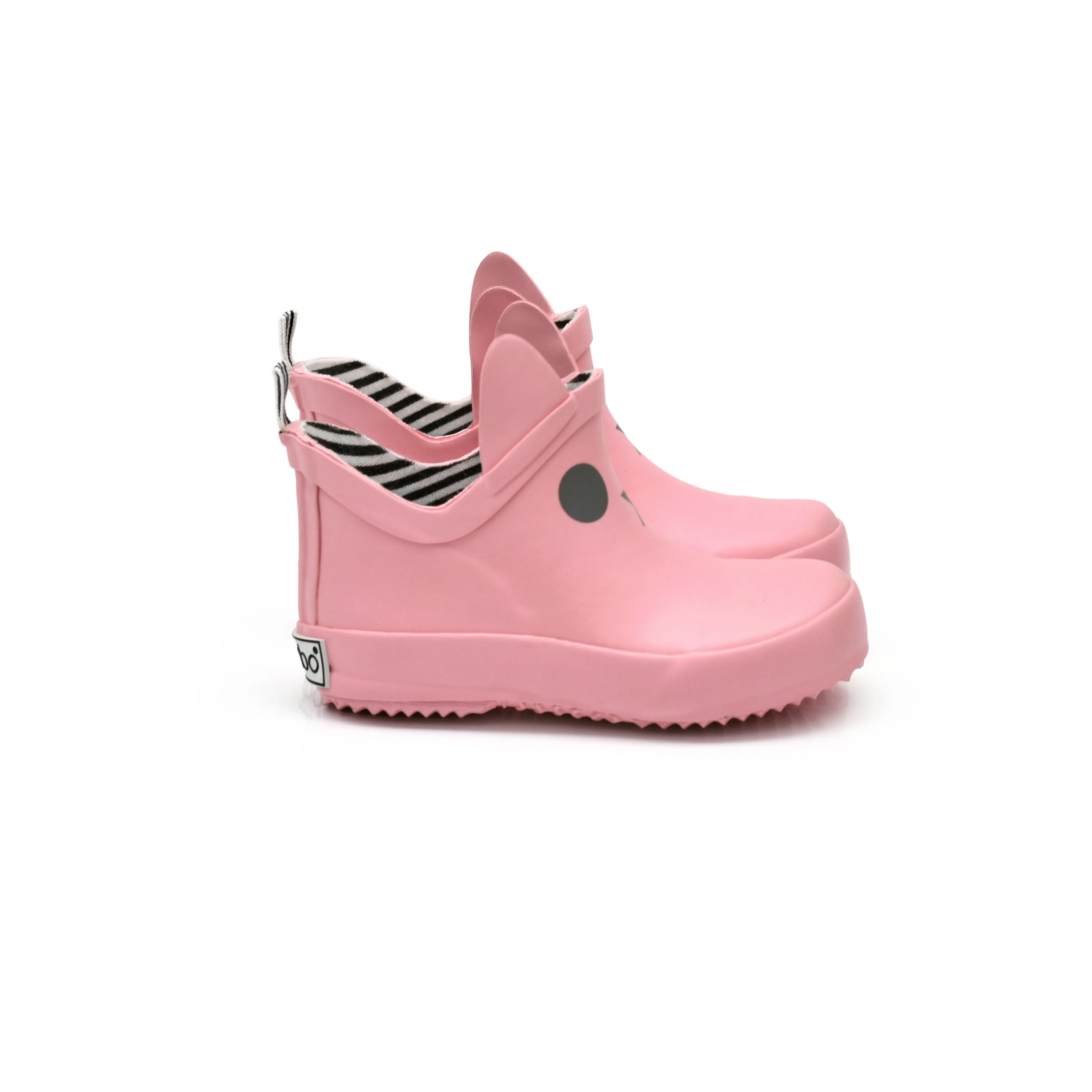 Kerran Pink Rabbit Rain Boots