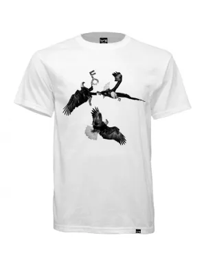 Keylows Only the Strong Survive white T-Shirt