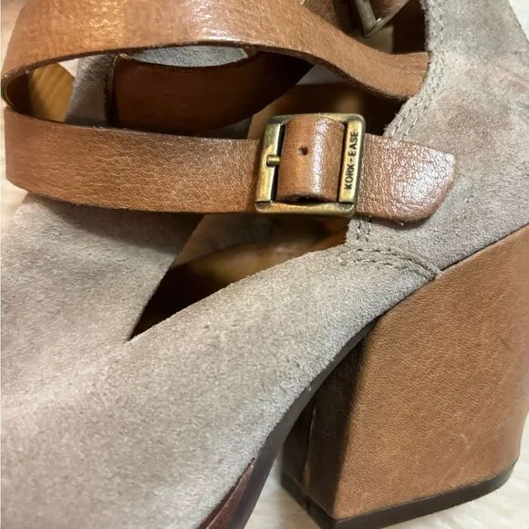Korkease Stina in Marmotta/Bison Booties size 8.5
