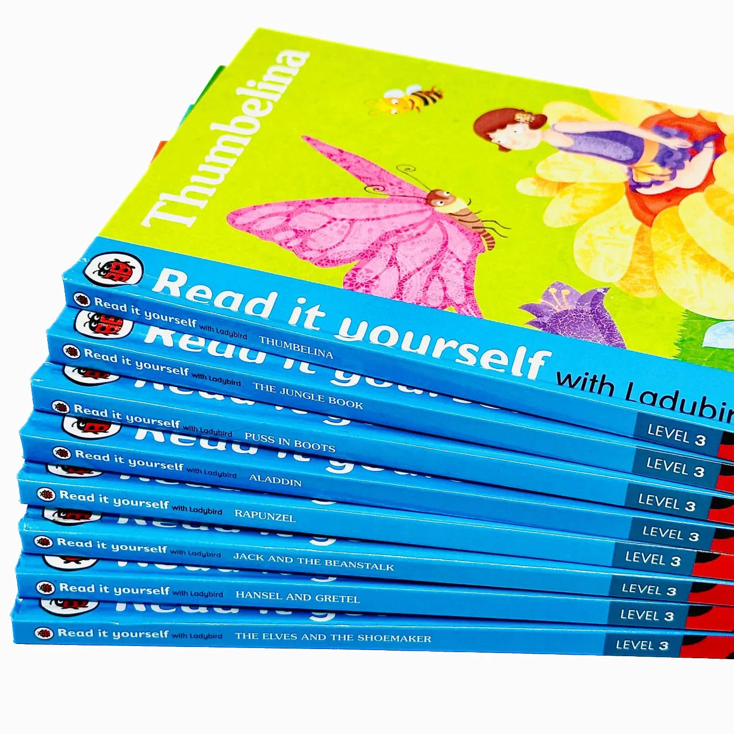 Ladybird Read It Yourself Tuck Box Level 3: 8 Books Box Set (The Elves and the Shoemaker)