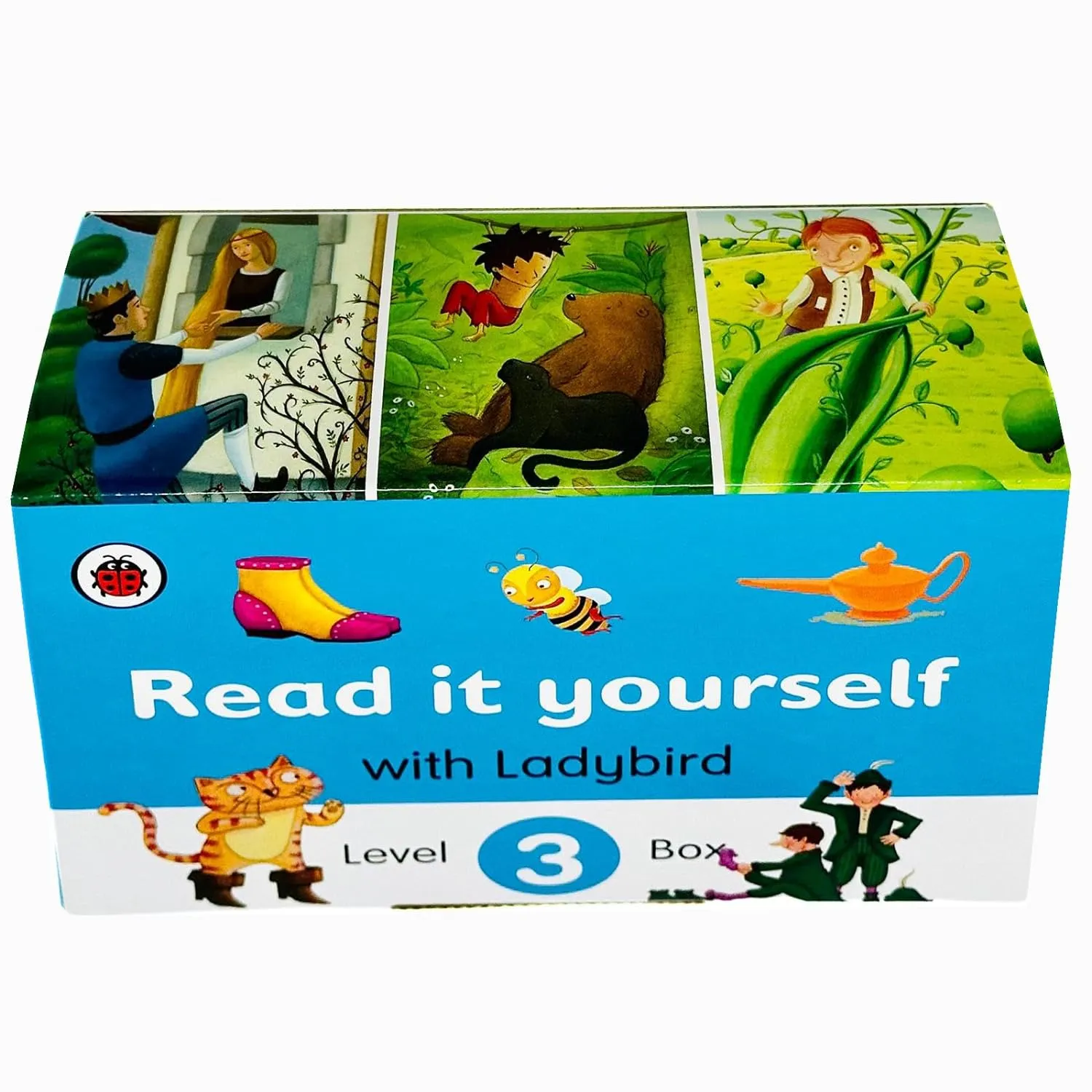 Ladybird Read It Yourself Tuck Box Level 3: 8 Books Box Set (The Elves and the Shoemaker)