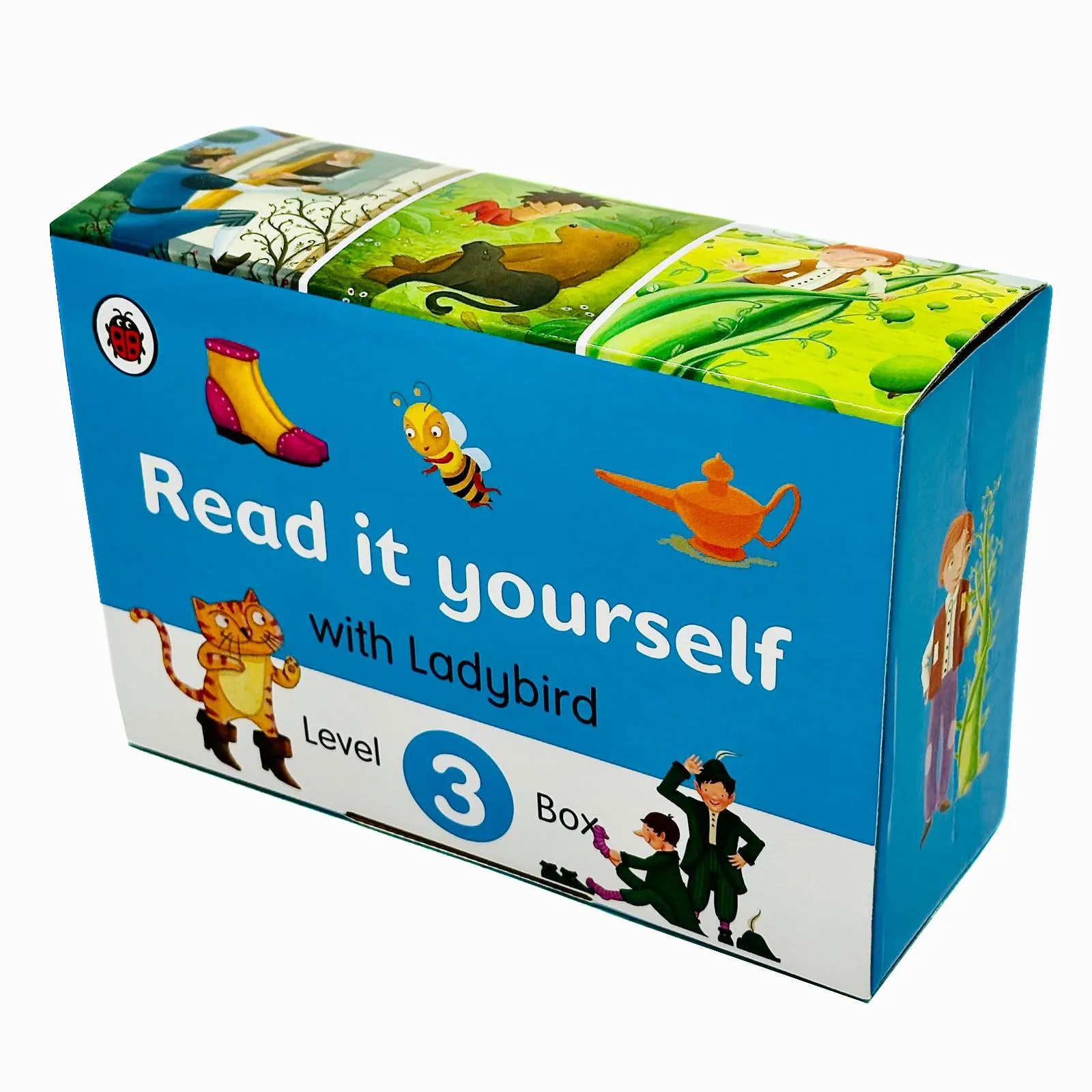 Ladybird Read It Yourself Tuck Box Level 3: 8 Books Box Set (The Elves and the Shoemaker)