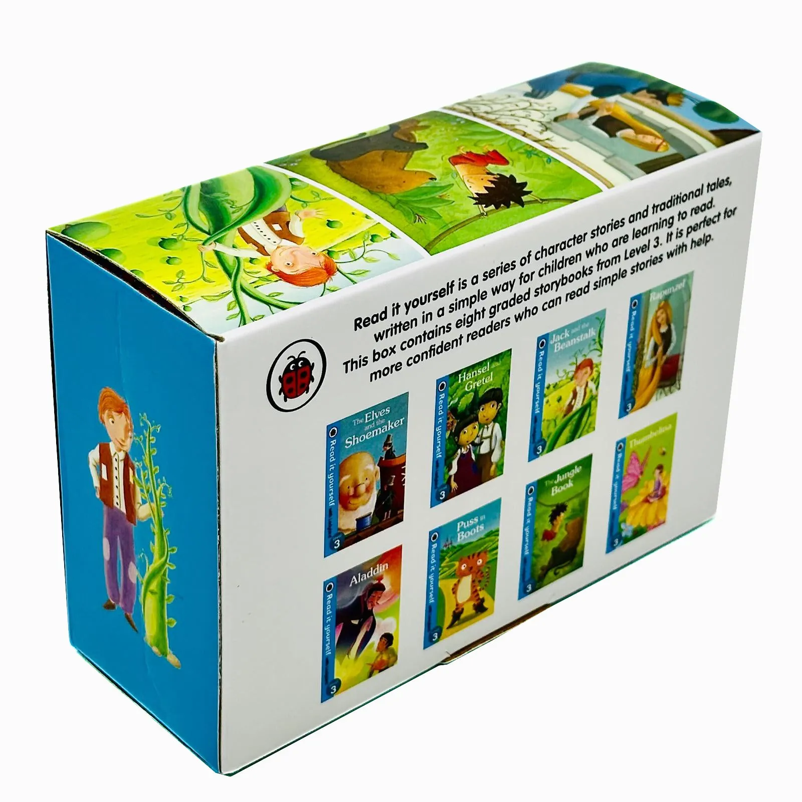 Ladybird Read It Yourself Tuck Box Level 3: 8 Books Box Set (The Elves and the Shoemaker)