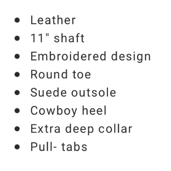 Laredo Women’s Kadi Brown Leather Western Cowboy Boots