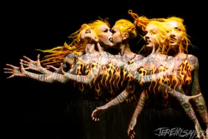 Lena Scissorhands: Of Fire and Flame 3 - Matte Mini Print (Clearance)