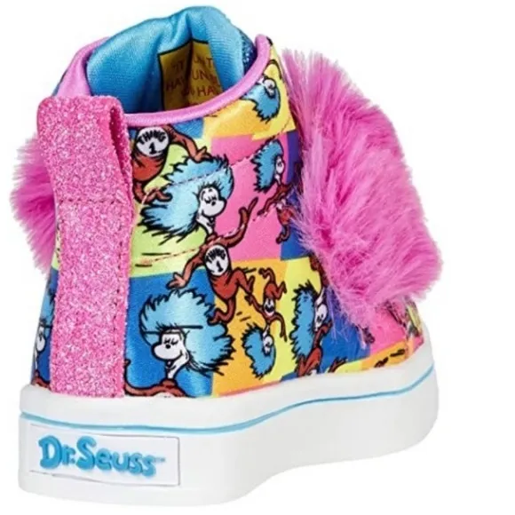 Like new Skechers X Dr Seuss Light Up Limited Edition Sneakers Little Gi…