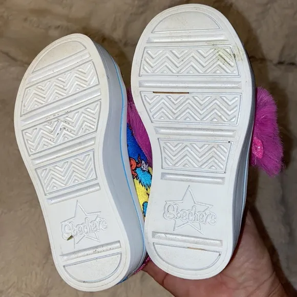 Like new Skechers X Dr Seuss Light Up Limited Edition Sneakers Little Gi…