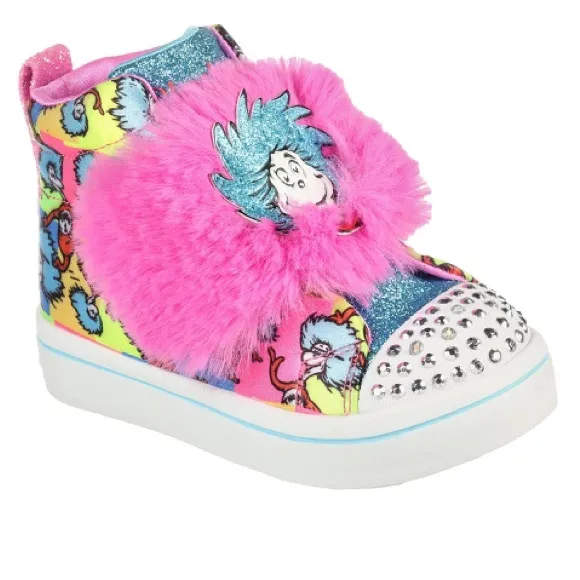 Like new Skechers X Dr Seuss Light Up Limited Edition Sneakers Little Gi…