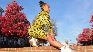 Lime Leopard Dress