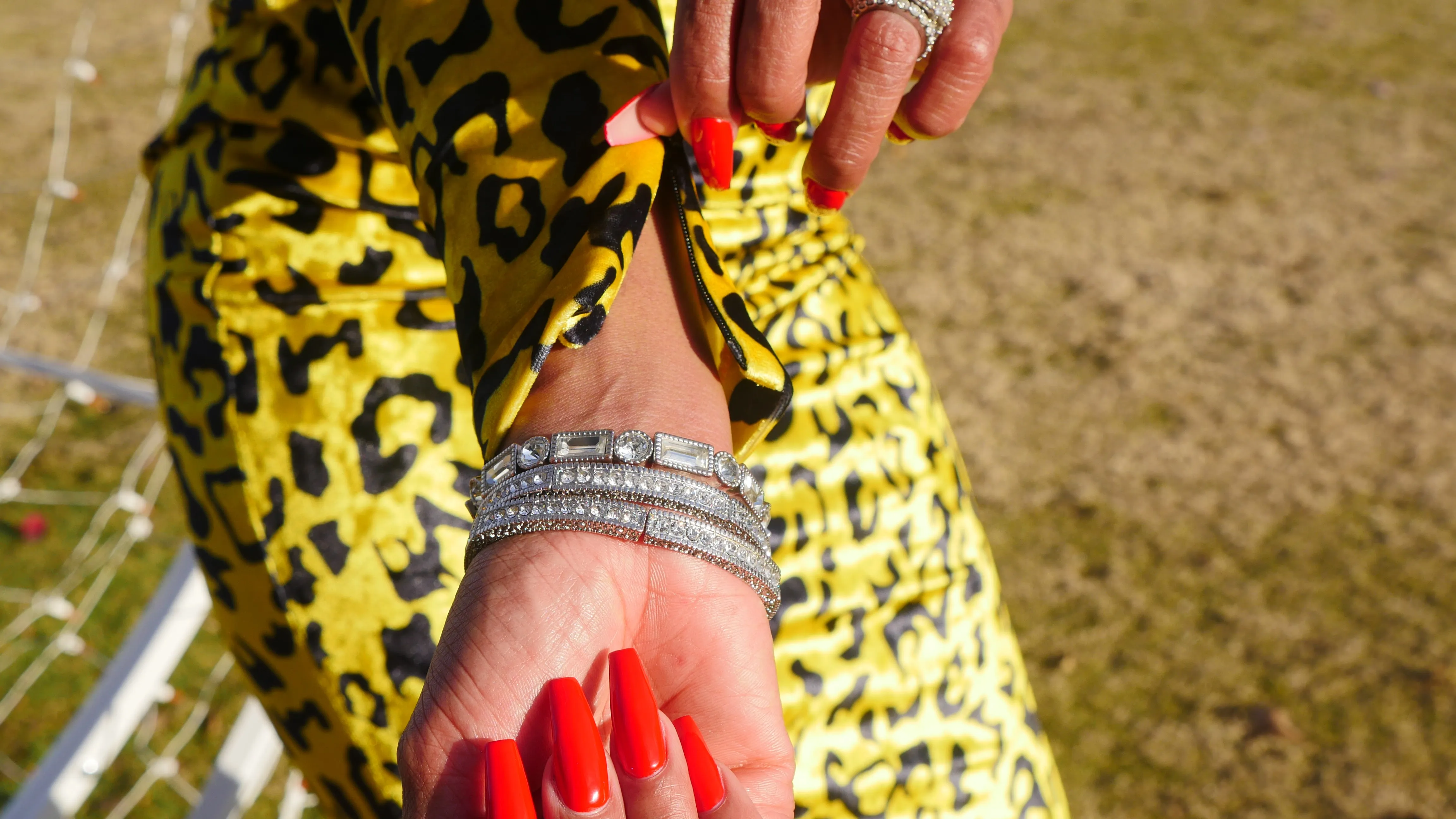 Lime Leopard Dress