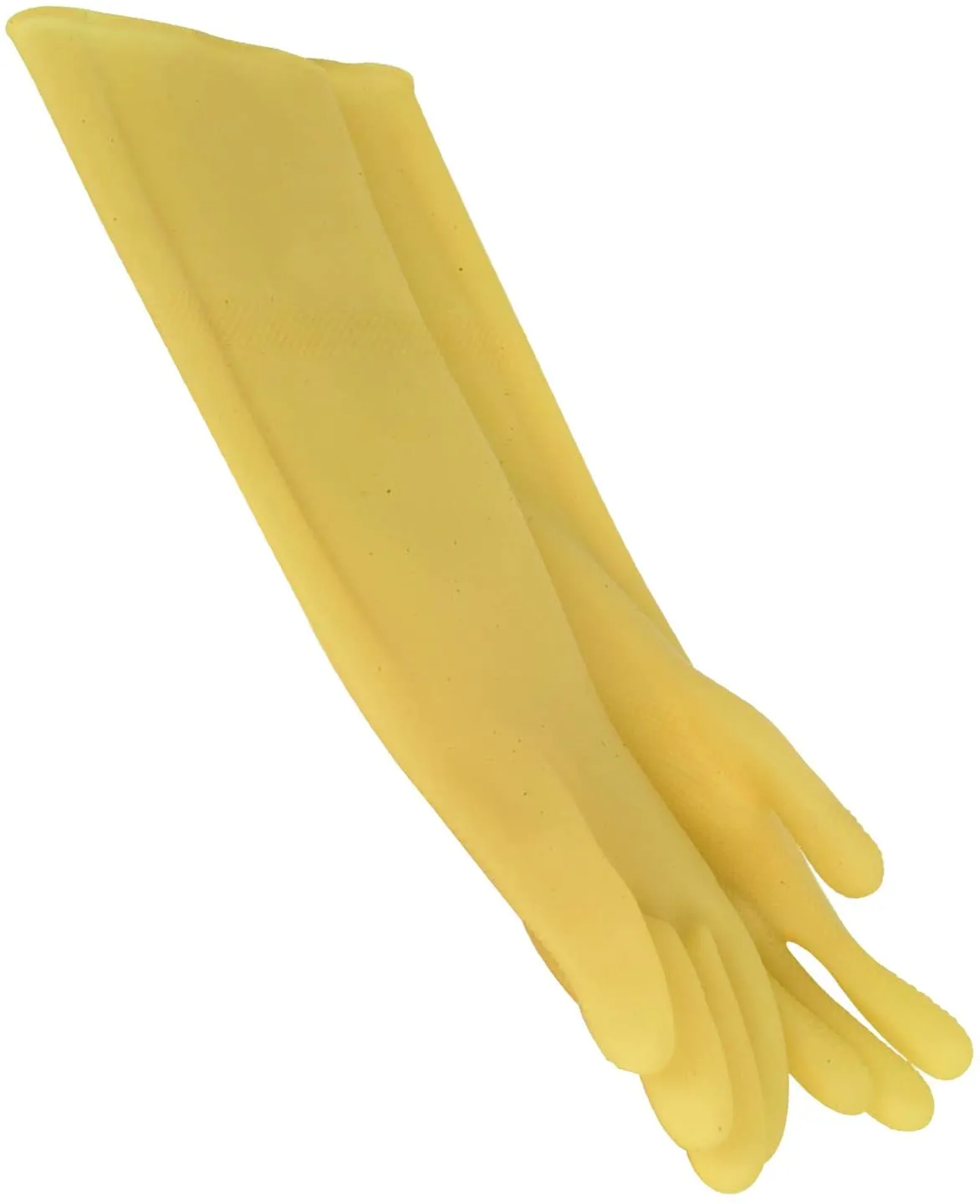 Long Cleaning 9 1/2" X 16" Gloves Yellow for Janitorial (48 Pairs Right  Left)