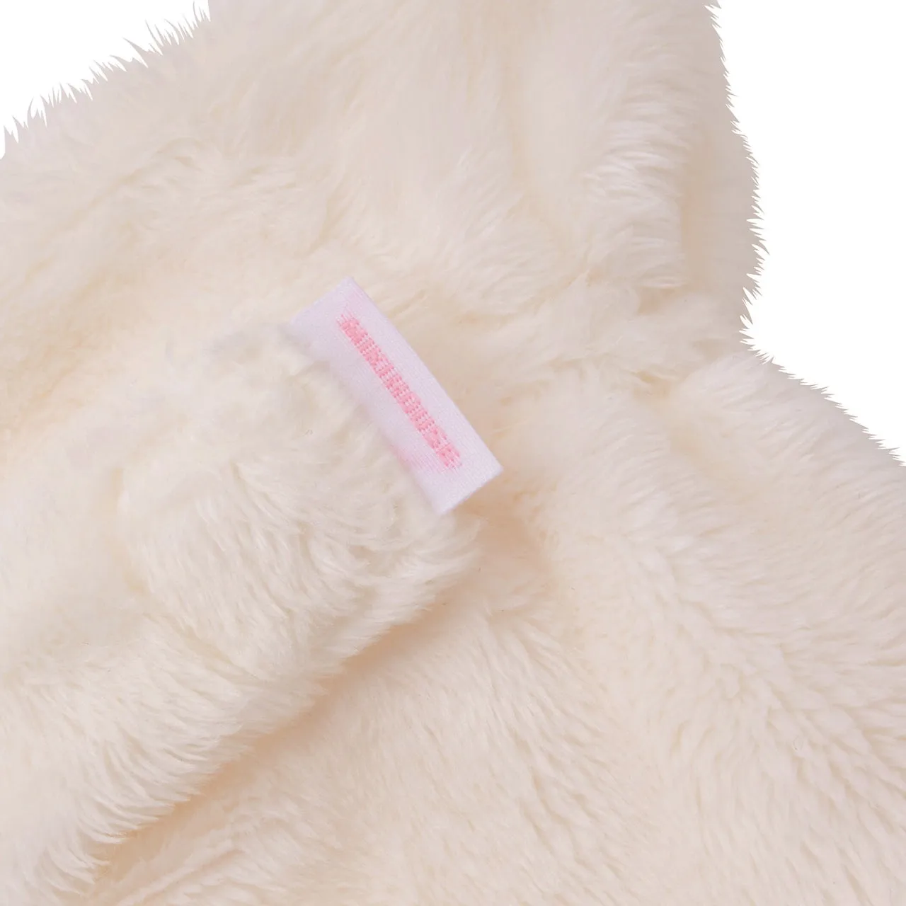 Long Microfur Bunny Booties