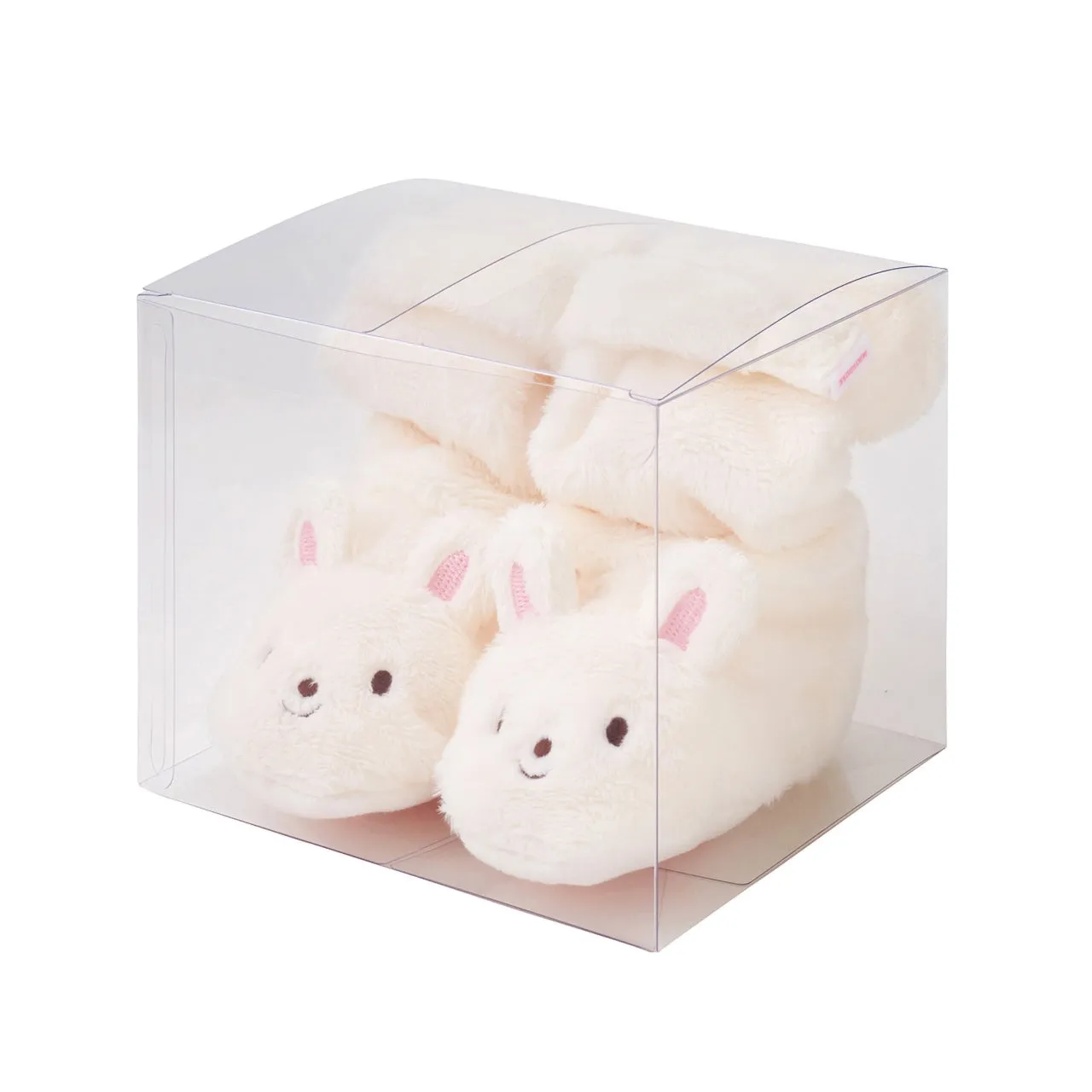 Long Microfur Bunny Booties