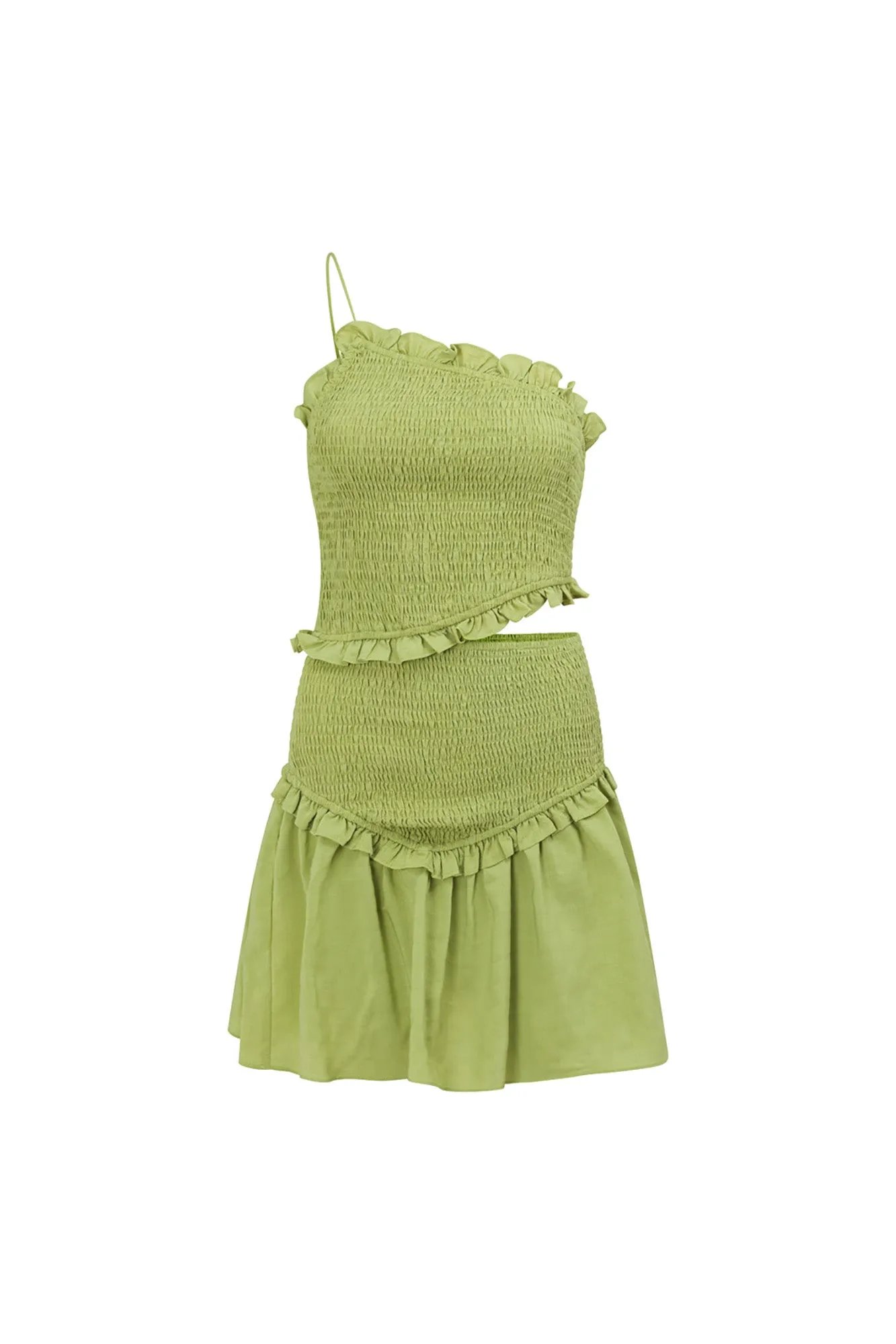 Louisa Shirred Dress