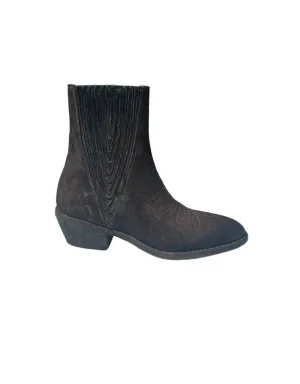 Marco Delli West Boots in Dark Brown