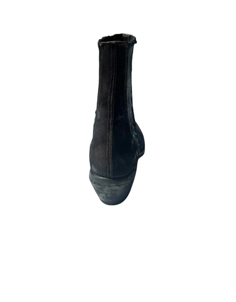 Marco Delli West Boots in Dark Brown