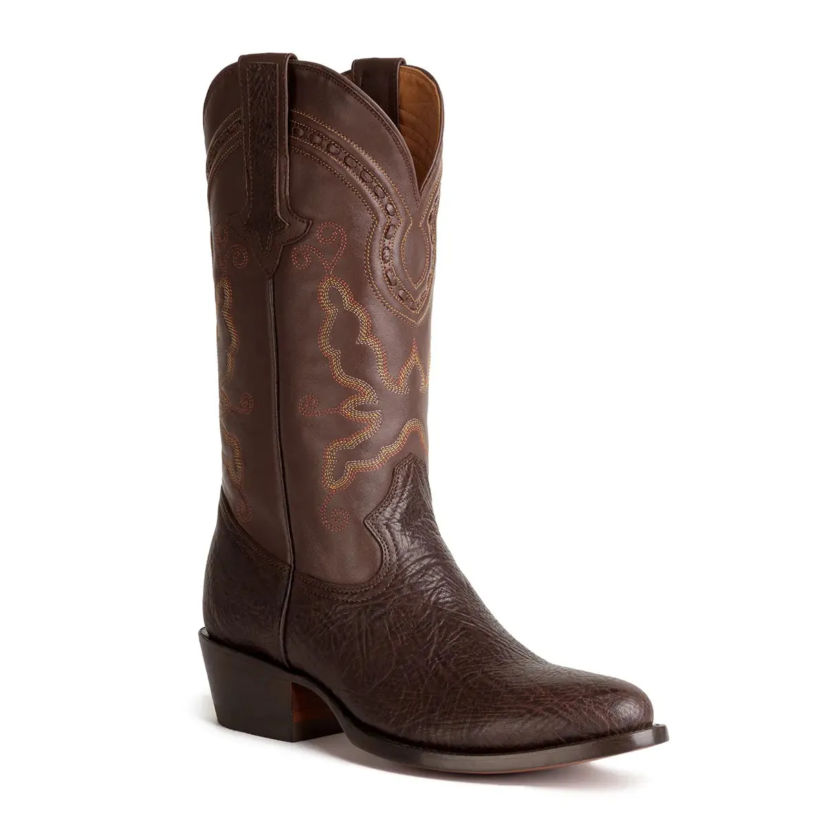 Marcos Bullhide Classic Western Boot - Brown