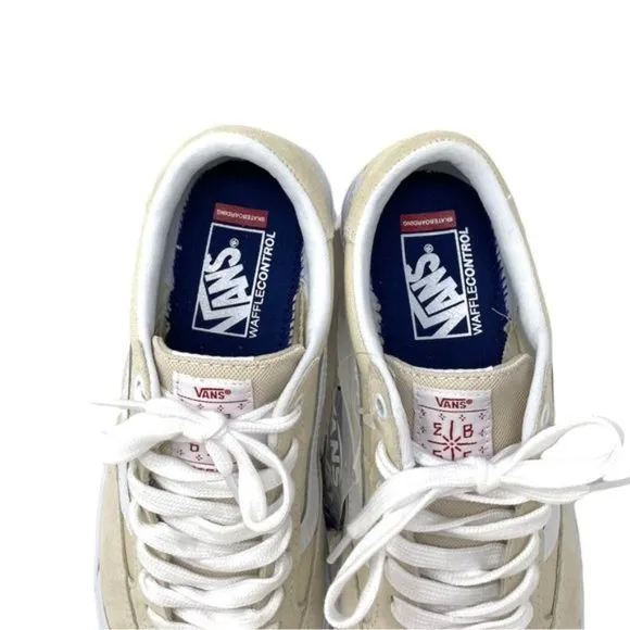 💖MEGA SALE💖VANS Berle Whitecap Suede Low Top White Tan  Women’s  VN0A5JIJ83M