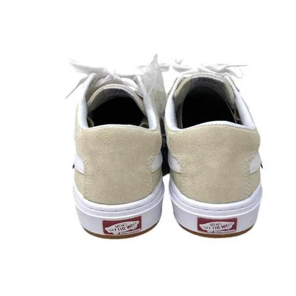 💖MEGA SALE💖VANS Berle Whitecap Suede Low Top White Tan  Women’s  VN0A5JIJ83M