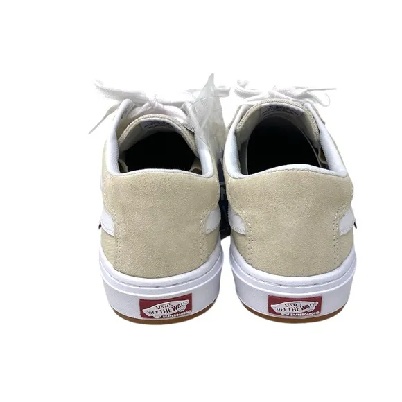 💖MEGA SALE💖VANS Berle Whitecap Suede Low Top White Tan  Women’s  VN0A5JIJ83M
