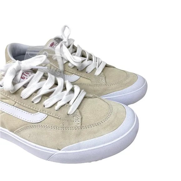 💖MEGA SALE💖VANS Berle Whitecap Suede Low Top White Tan  Women’s  VN0A5JIJ83M