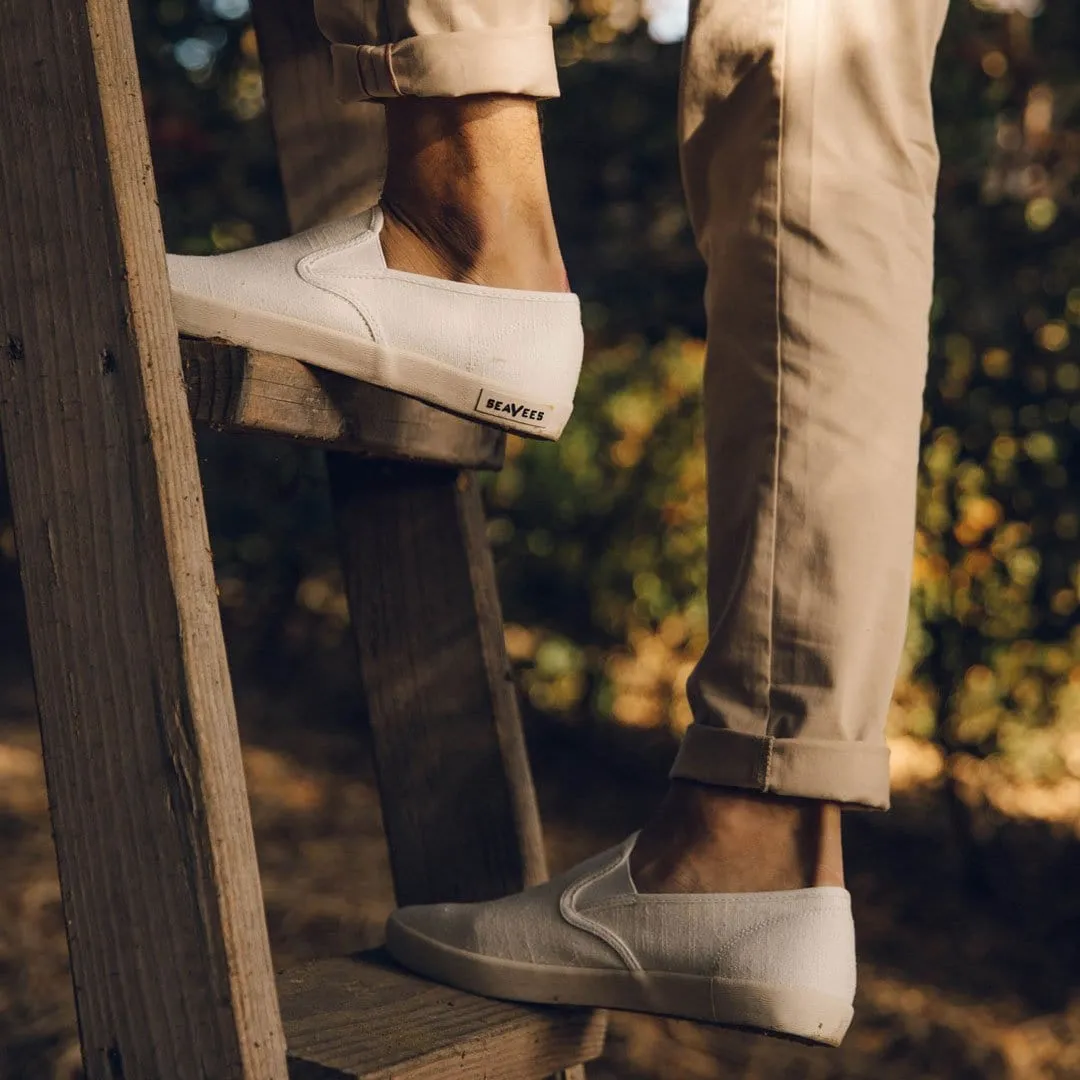 Mens - Baja Slip On Original - White