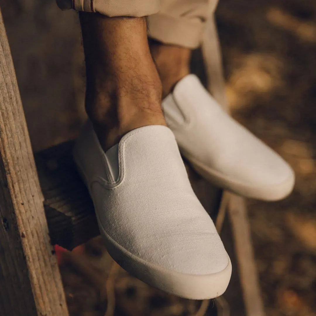Mens - Baja Slip On Original - White