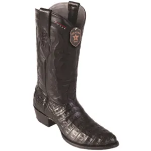 Men’s Los Altos Caiman Belly Boots Round Toe