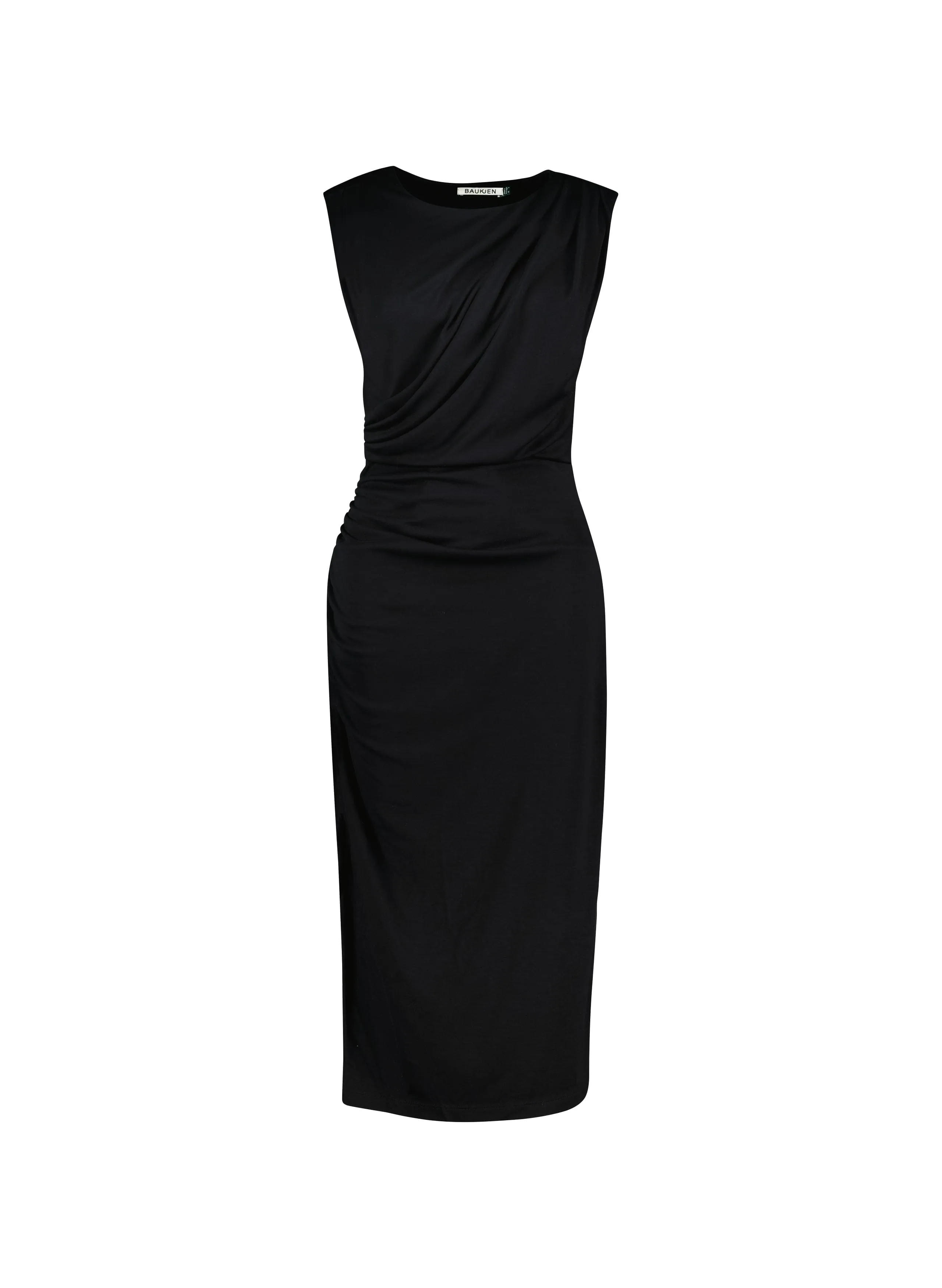 Michaela TENCEL™ Dress | Caviar Black