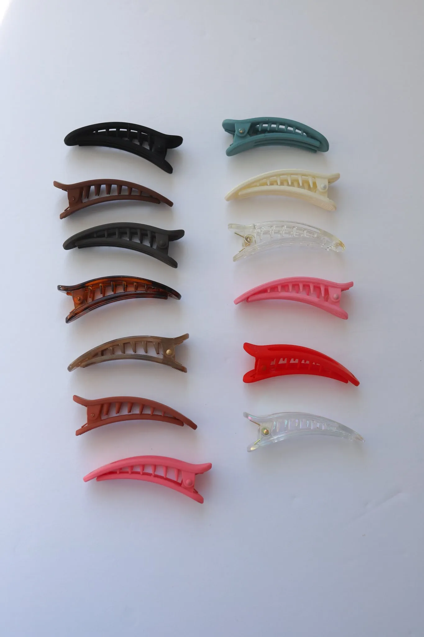 MINI LAY DOWN CLAW ( 12 COLORS )