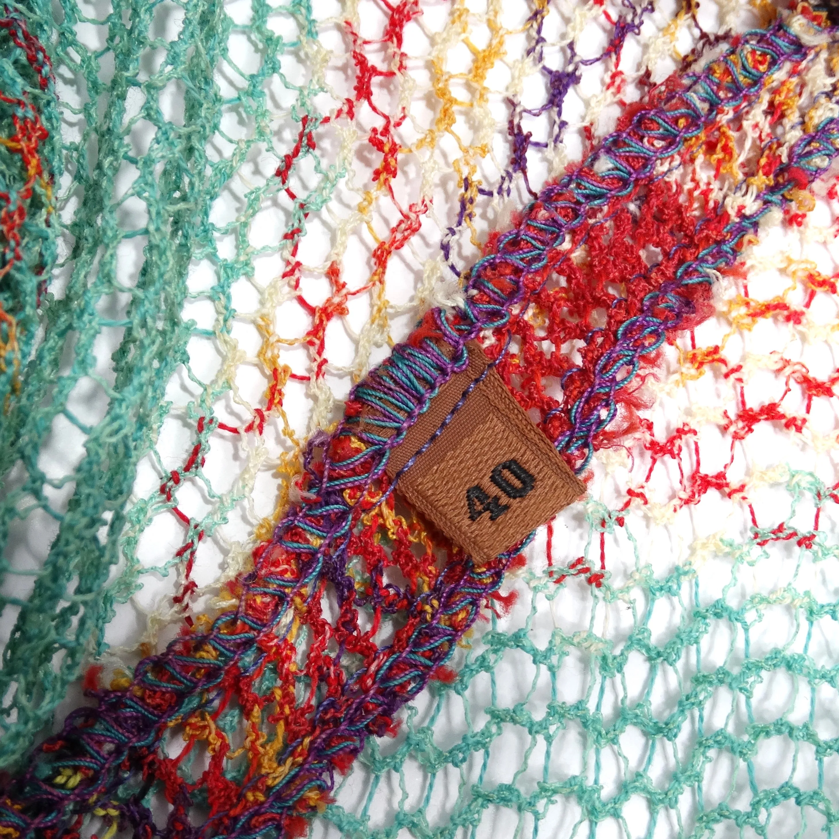 Missoni 1980s Multicolor Knit Button-Up Cardigan