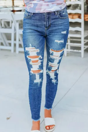 Missy Mid-Rise Skinny Jeans - Dark