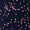 Navy And Pink Speckled Print V Neck Belted Jumpsuit