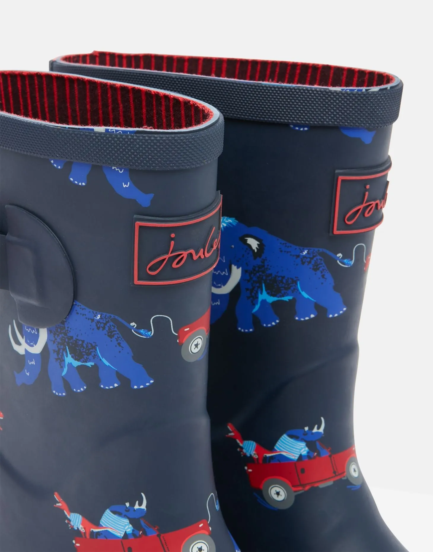 NAVY ANIMALS PRINTED RAIN BOOT