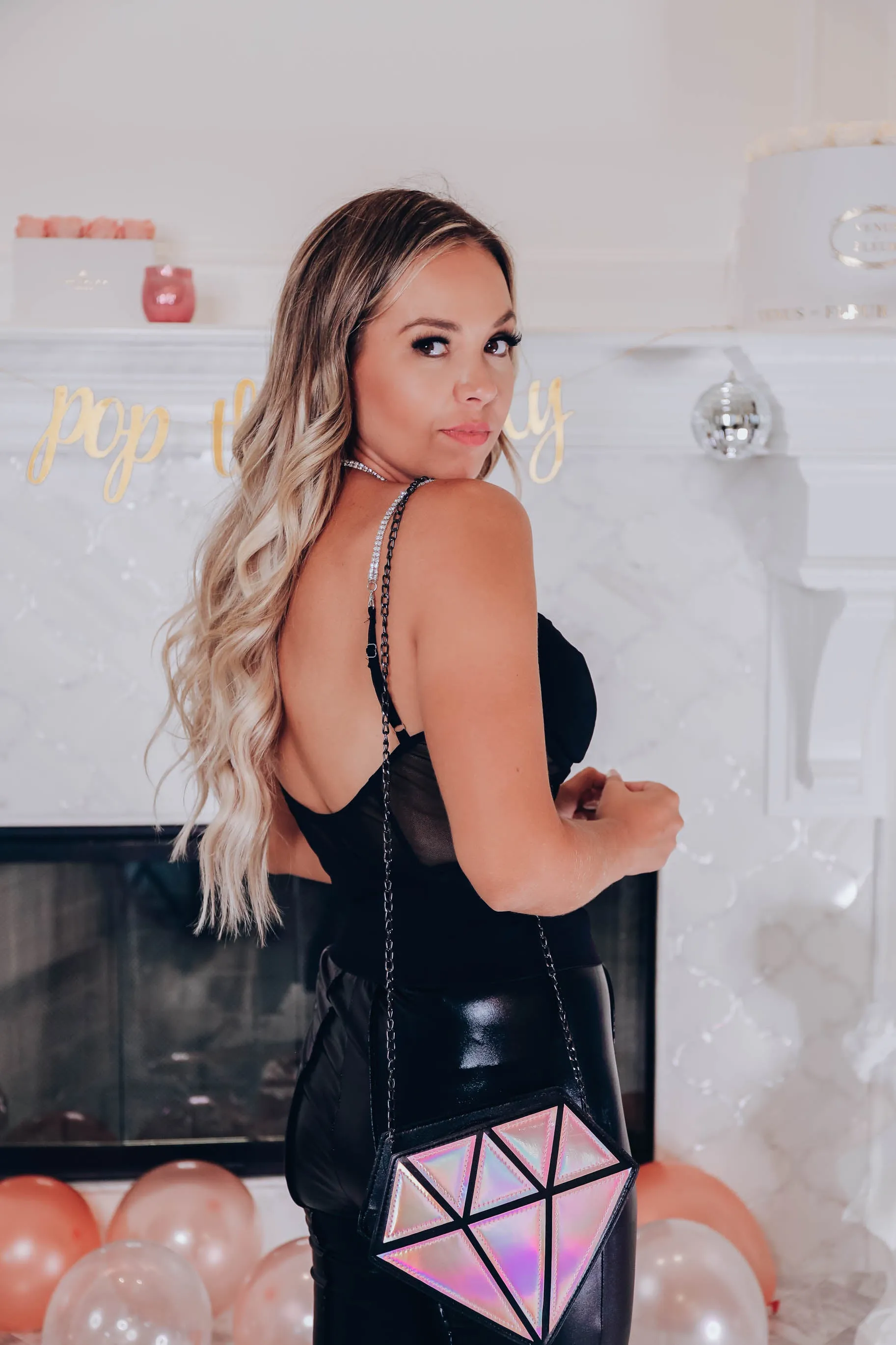 Nightlife Bustier Bodysuit - Black