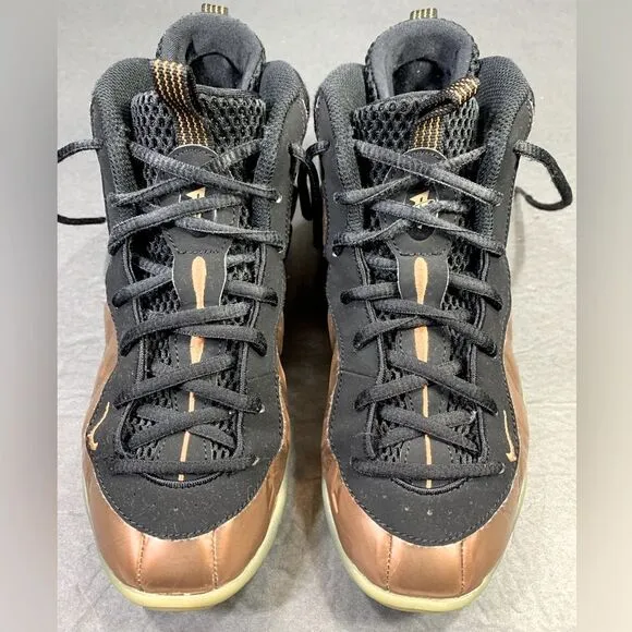 Nike Air Foamposite One “Copper &amp; Black“ Youth Sneakers Shoe Size 3Y