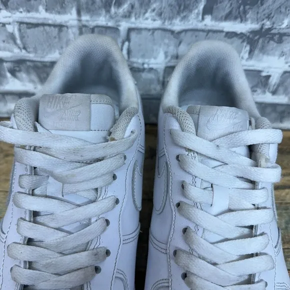 Nike Air Force‎ 1 '07 Low White Gum Sneakers DJ2739-100 Mens Size 11