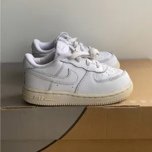Nike Air Force 1 “Triple White” Toddler Sneakers - SZ 8 C