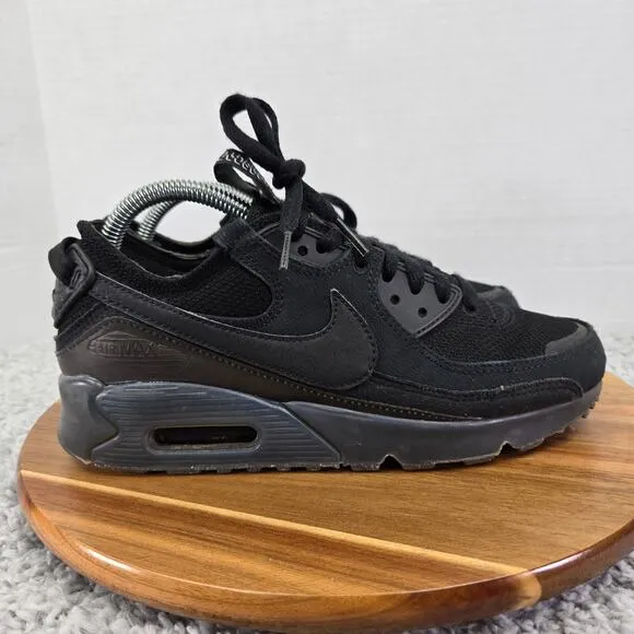 Nike Air Max Terrascape 90 Black Athletic Casual Sneakers Mens 7.5 DQ3987-002