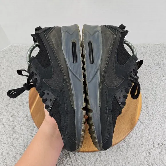 Nike Air Max Terrascape 90 Black Athletic Casual Sneakers Mens 7.5 DQ3987-002