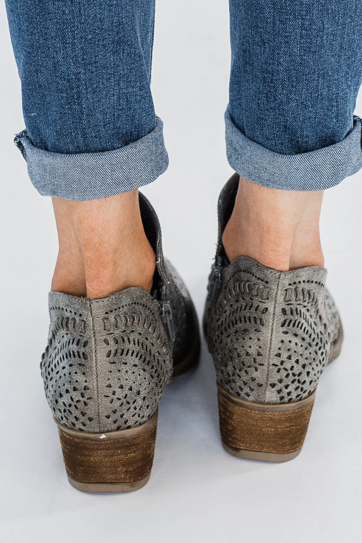 Not Rated Noka Booties- Grey