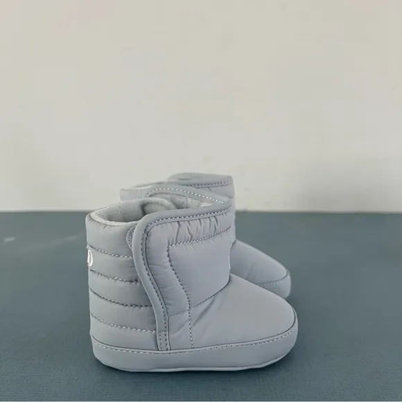 NWT Ralph Lauren Hamilten II EZ Light Blue Baby Pre-Walker Boots