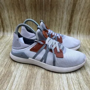 OluKai Mio Li Men's Size 7 EU 40 Slip Grey Casual Mesh Shoes Low Top Sneakers