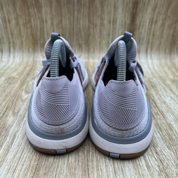 OluKai Mio Li Men's Size 7 EU 40 Slip Grey Casual Mesh Shoes Low Top Sneakers