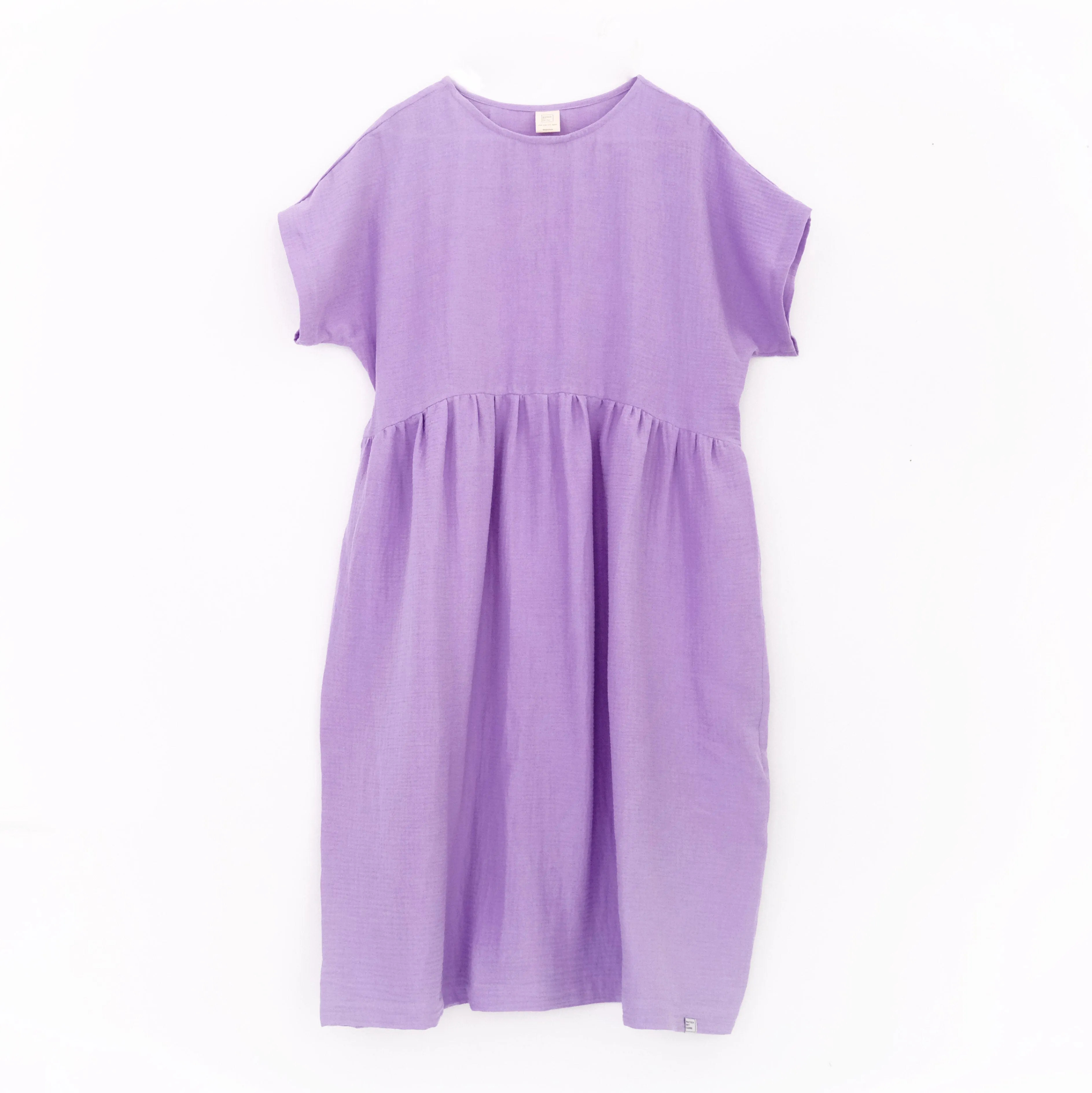 Oversize Kleid "Musselin Uni"