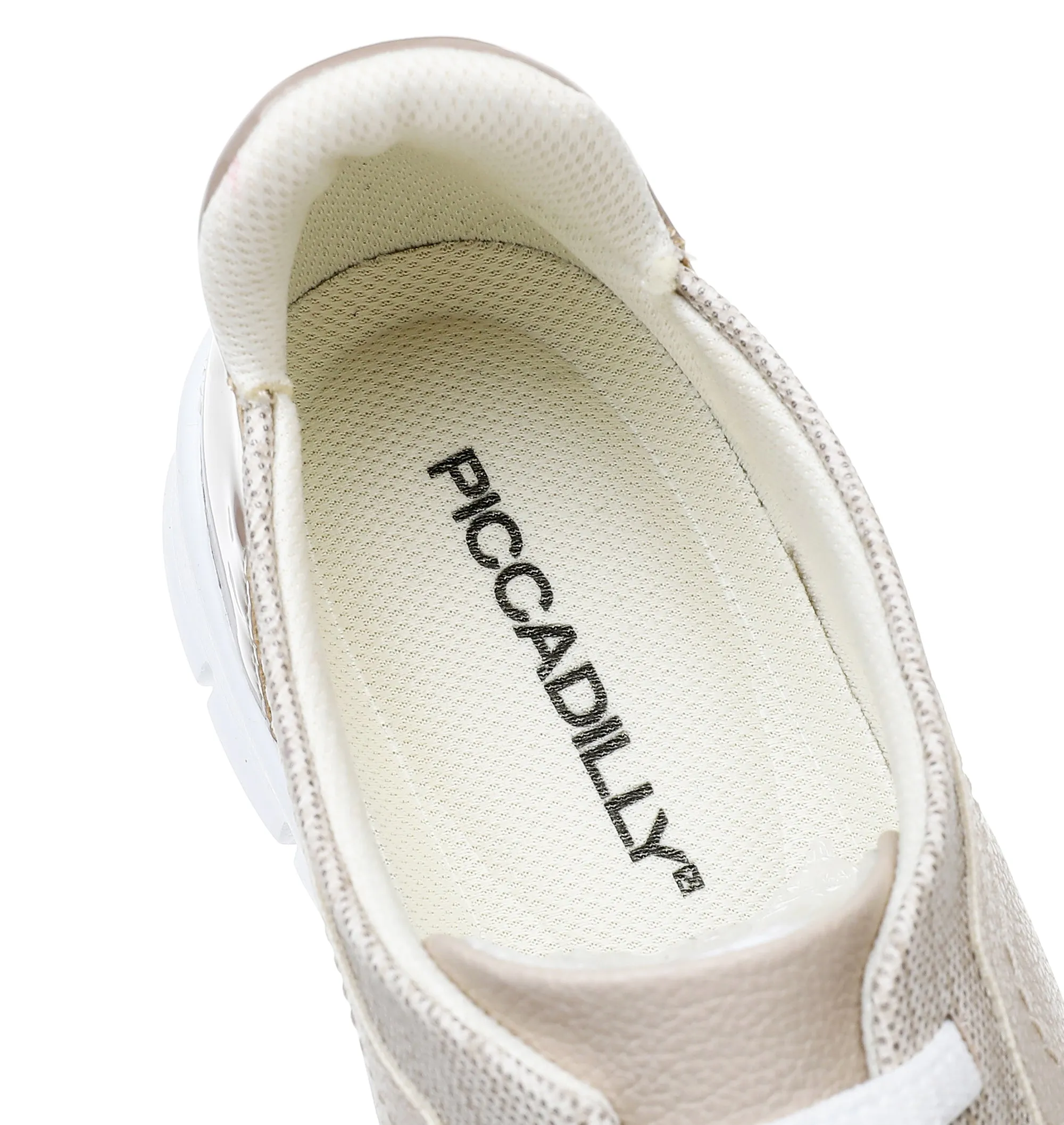 Piccadilly Taupe Women's Original Soft Sneaker with Elastic Lace (970.055)