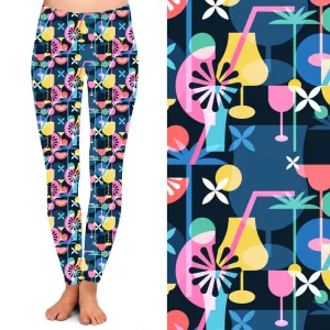 Pina Colada Deluxe Leggings